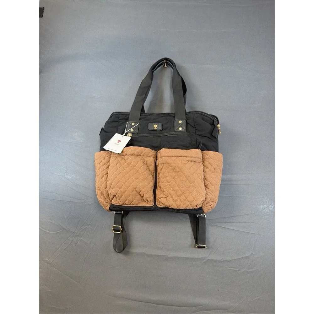 Diaper Tote Bag Totepack Backpack 2 in 1 for Women Multifunctional
